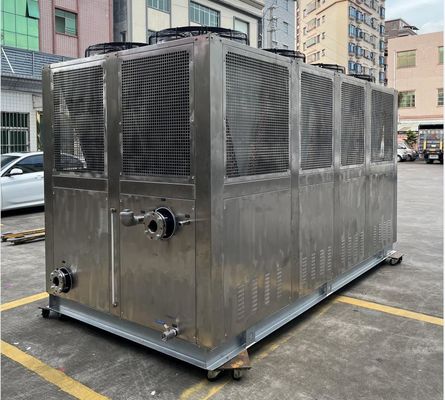 JLSF-100A Stabilny Niezawodny Chiller Ocieplony Powietrzem 380V 415V 50Hz