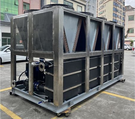 JLSF-100A Stabilny Niezawodny Chiller Ocieplony Powietrzem 380V 415V 50Hz