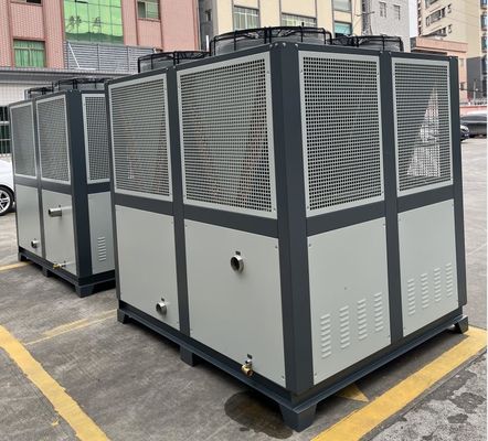 JLSF-66HP Chiller przemysłowy chłodzony powietrzem z sterowaniem mikrokomputerem PLC