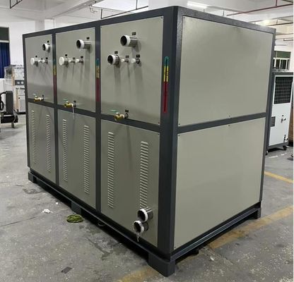 JLSS-60HP Duży chłodziarz przemysłowy chłodzony wodą z systemem sterowania PLC 3