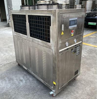 JLSB-6HP Scroll Chiller wodny ze stali nierdzewnej z sterownikiem mikroprocesorowym PLC