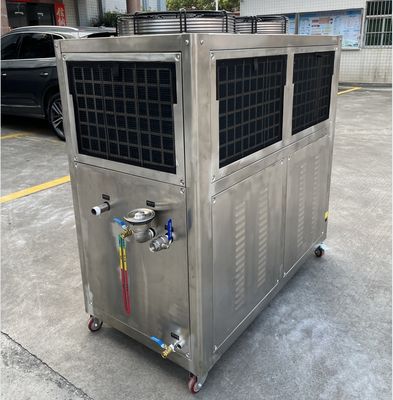 JLSB-6HP Scroll Chiller wodny ze stali nierdzewnej z sterownikiem mikroprocesorowym PLC