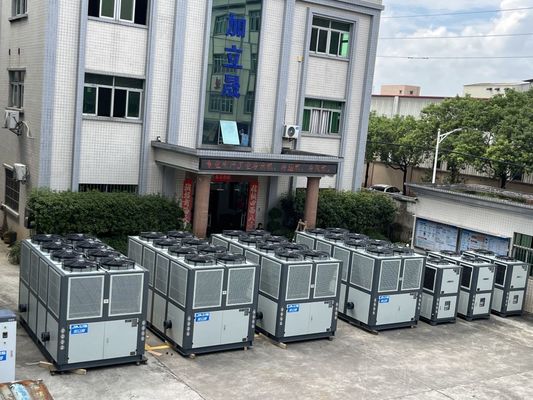 JLSF-100HP Chiller wody chłodzonej powietrzem Dania Danfoss Scroll Compressor R410A