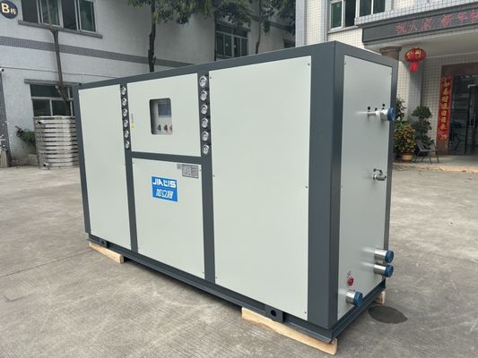 System chłodzenia wodnego chłodzonego wodą kondensator rurki muszli R22/R407C Mikroprocesor chłodniczy sterownik 5-300KW