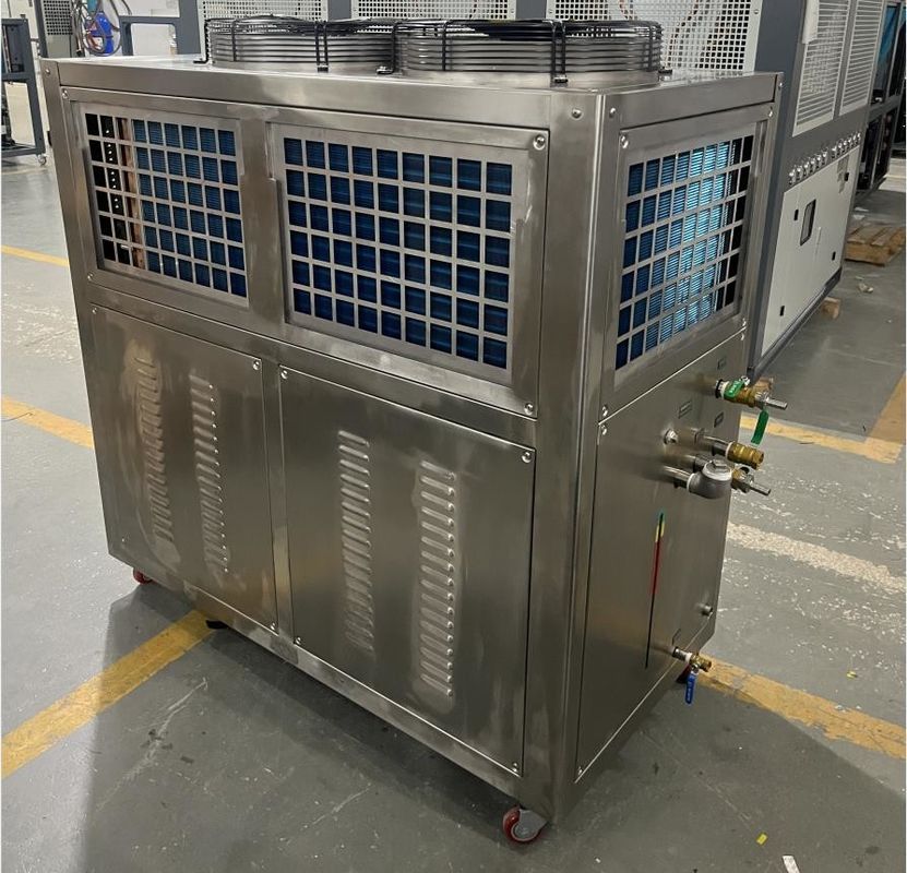 JLSB-8HP PLC Chiller wodny ze stali nierdzewnej Rodzaj rolka do przetwarzania żywności
